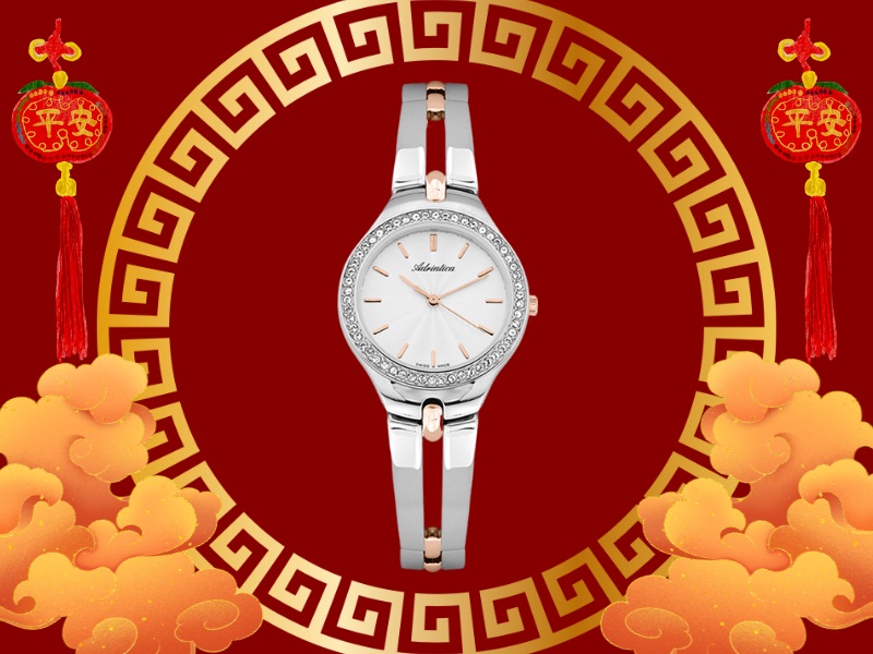 Đồng hồ d&acirc;y kho&eacute;t nữ t&iacute;nh, hiện đại